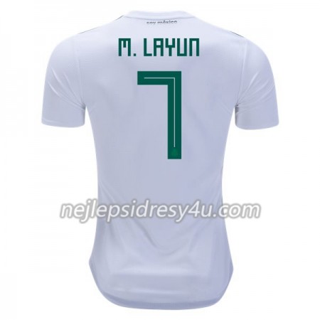 Fotbalový Dres Mexiko M.Layun 7 Venkovní MS 2018